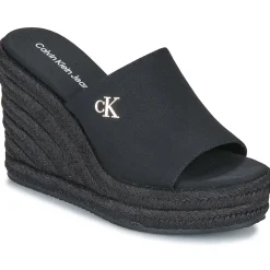 Calvin Klein Jeans - WEDGE ROPE SLIDE MG Noir Online