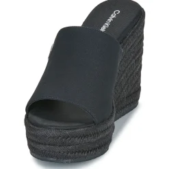 Calvin Klein Jeans - WEDGE ROPE SLIDE MG Noir Online