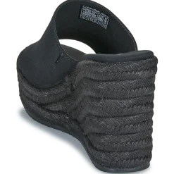 Calvin Klein Jeans - WEDGE ROPE SLIDE MG Noir Online