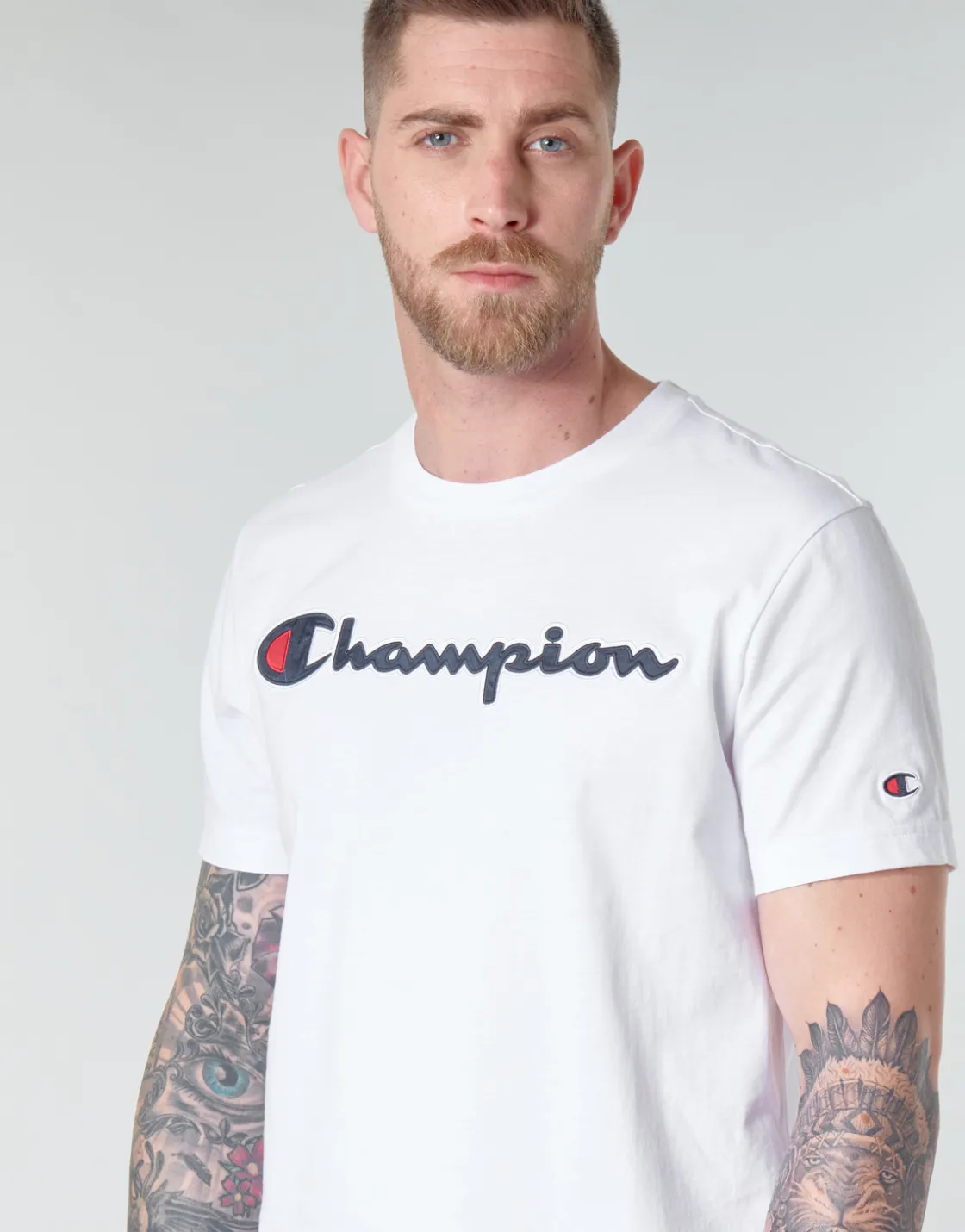 Champion - COTTON ATHLETIC JERSEY COMBED< T-shirts & Polos