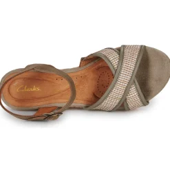 Clarks Sandales Et Nu-pieds^- ELLERI PLUM