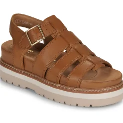 Clarks - ORIANNA TWIST Marron Outlet