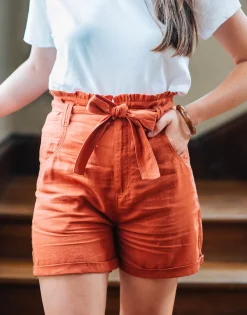 Céleste Shorts & Bermudas^- AMANDINE
