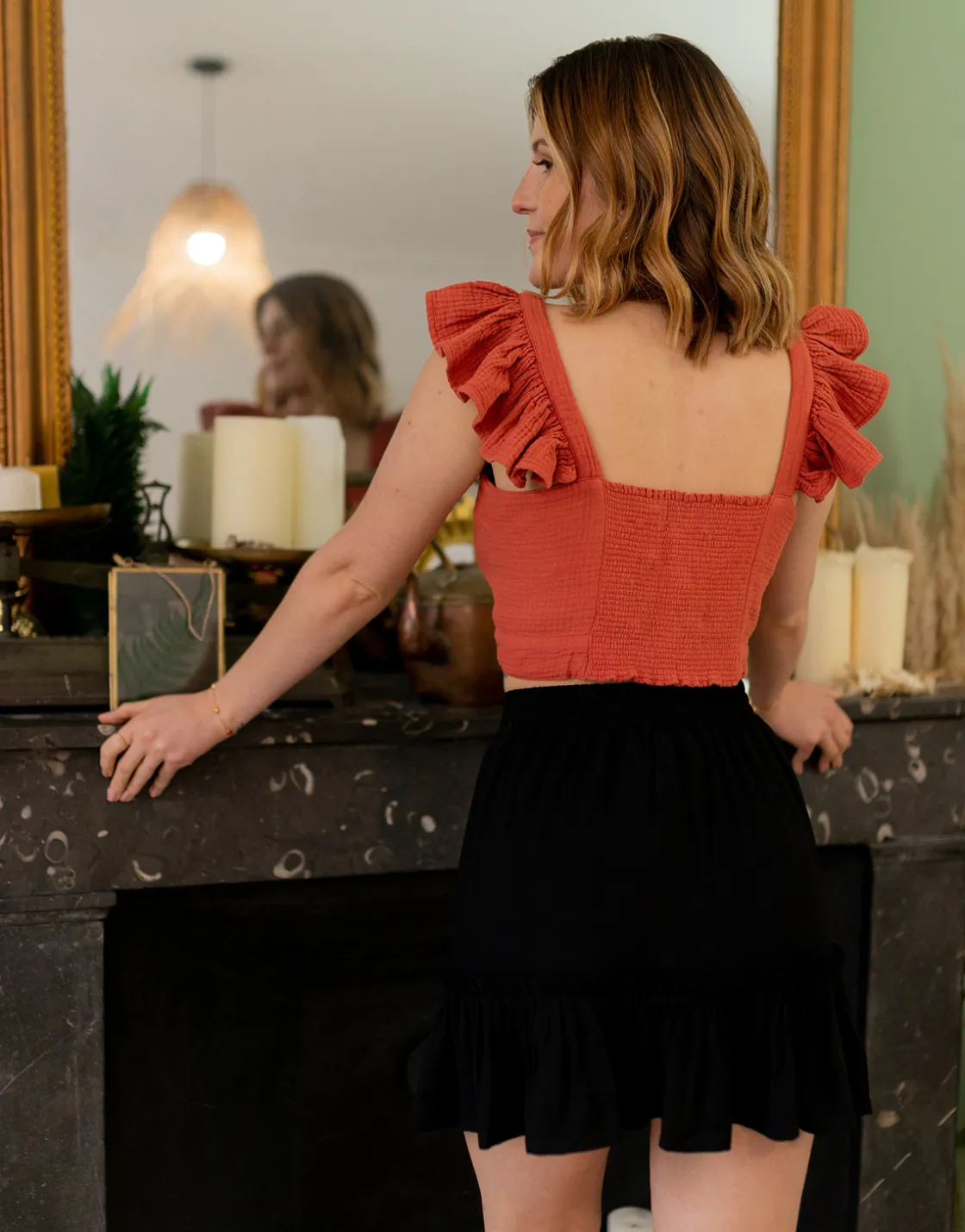 Céleste Jupes^- AZALEE