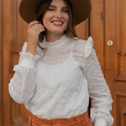 Céleste Tops / Blouses^- HIRONDELLE
