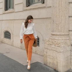 Céleste - MARRONNIER< Pantalons