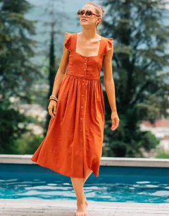 Céleste - ROMANE Terracotta Discount