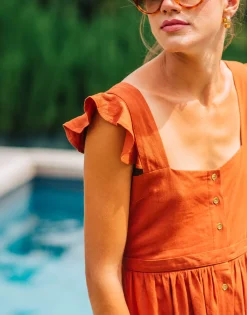 Céleste - ROMANE Terracotta Discount