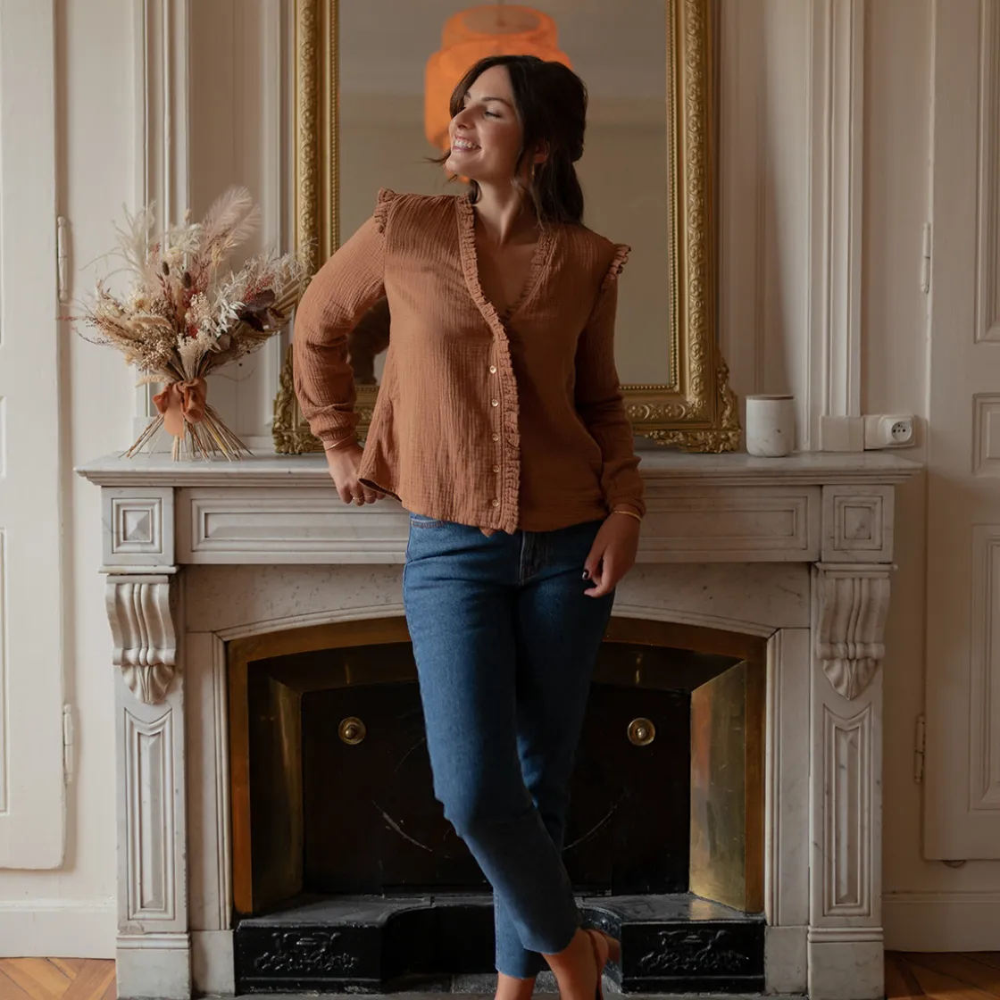 Céleste Tops / Blouses^- ZEPHYR