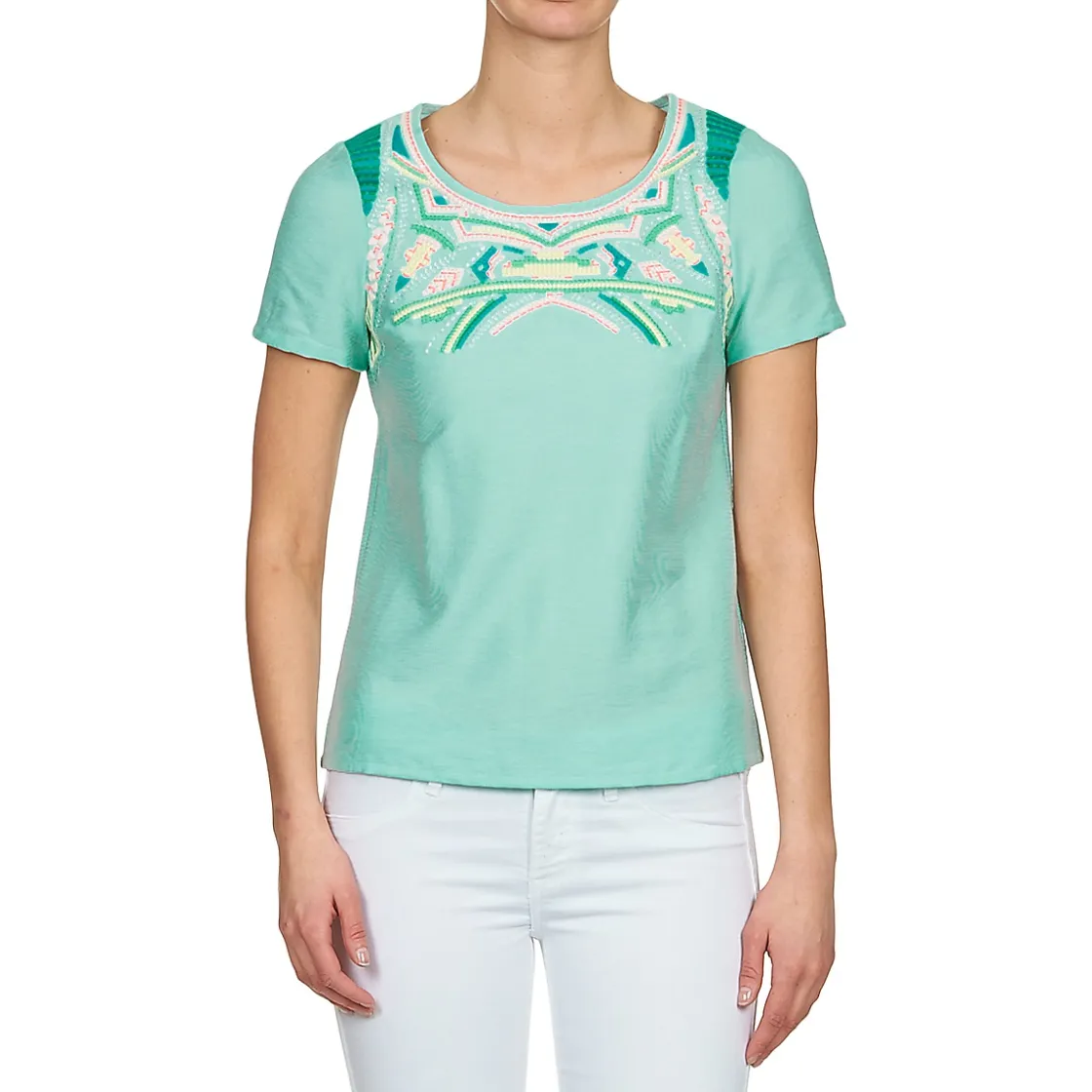 Color Block Tops / Blouses^- ADRIANA