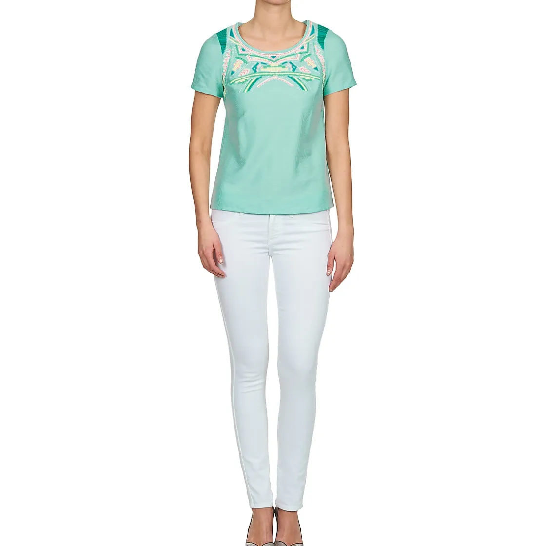 Color Block Tops / Blouses^- ADRIANA