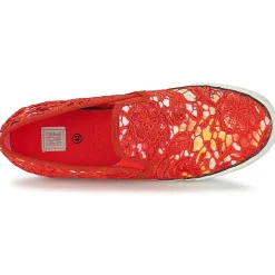 Colors of California Slip Ons^- LACE SLIP
