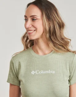 Columbia - MOVE SHORT SLEEVE TEE Vert Hot