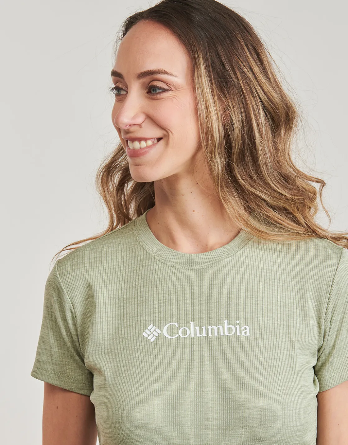 Columbia - MOVE SHORT SLEEVE TEE Vert Hot