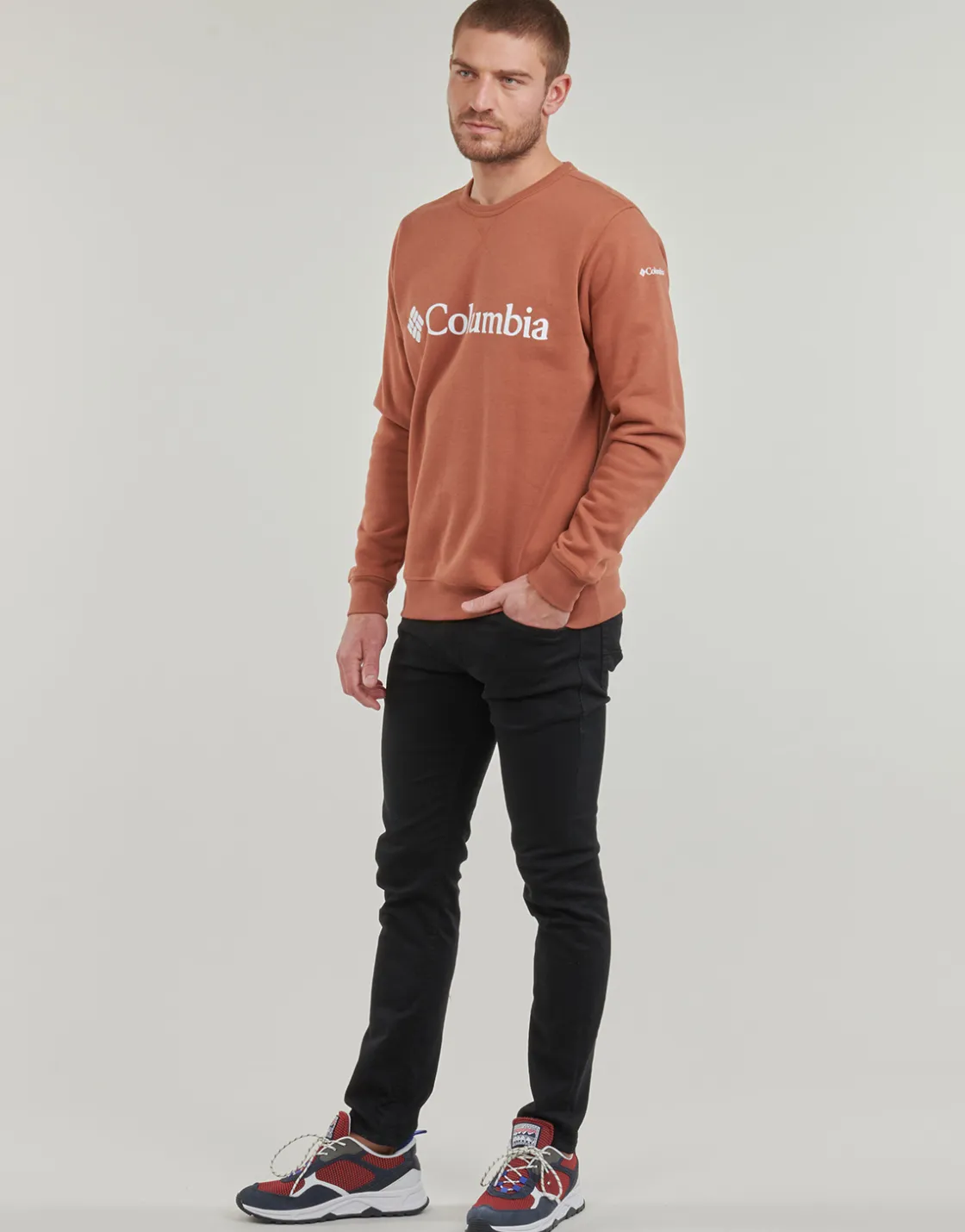 Columbia - CSC Basic Logo II Hoodie Marron New