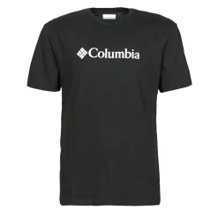 Columbia - CSC BASIC LOGO SHORT SLEEVE SHIRT Noir Outlet