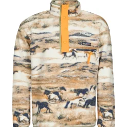 Columbia - HELVETIA II PRINTED HALF SNAP FLEECE< Sweats & Polaires