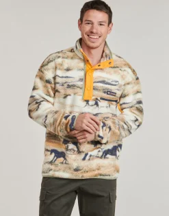 Columbia - HELVETIA II PRINTED HALF SNAP FLEECE< Sweats & Polaires