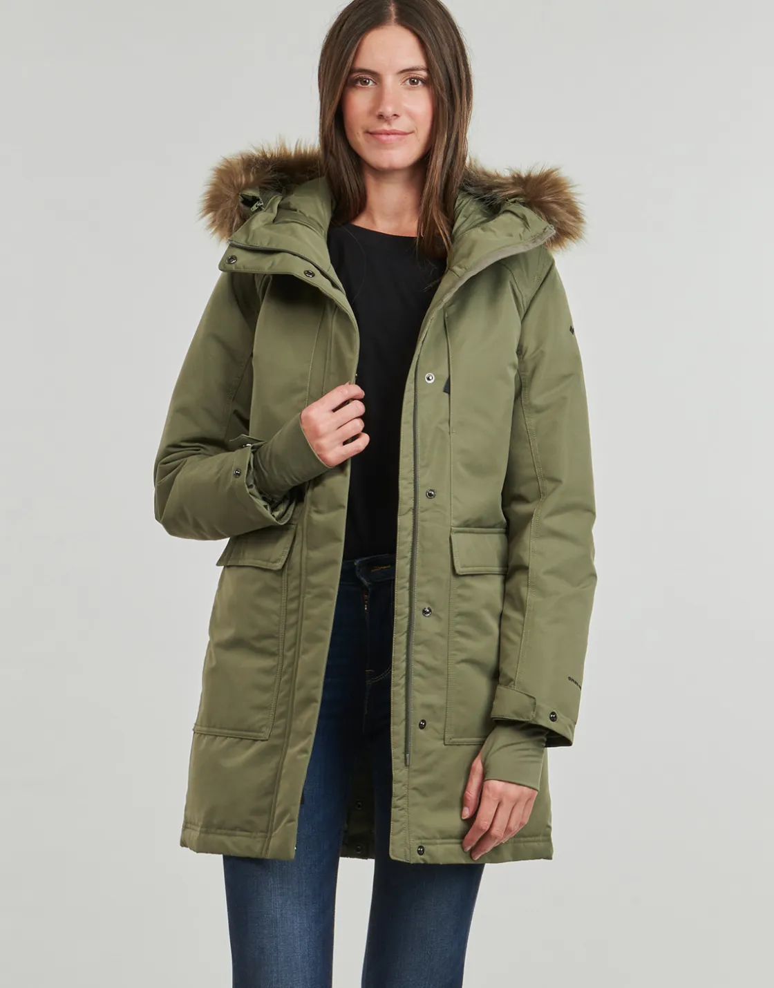 Columbia - Little Si II Insulated Parka Kaki Discount