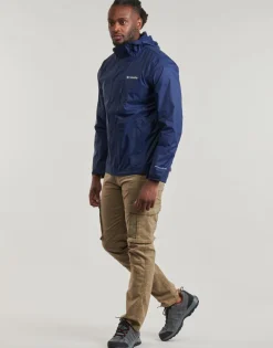 Columbia - POURING ADVENTURE III JACKET Marine Best