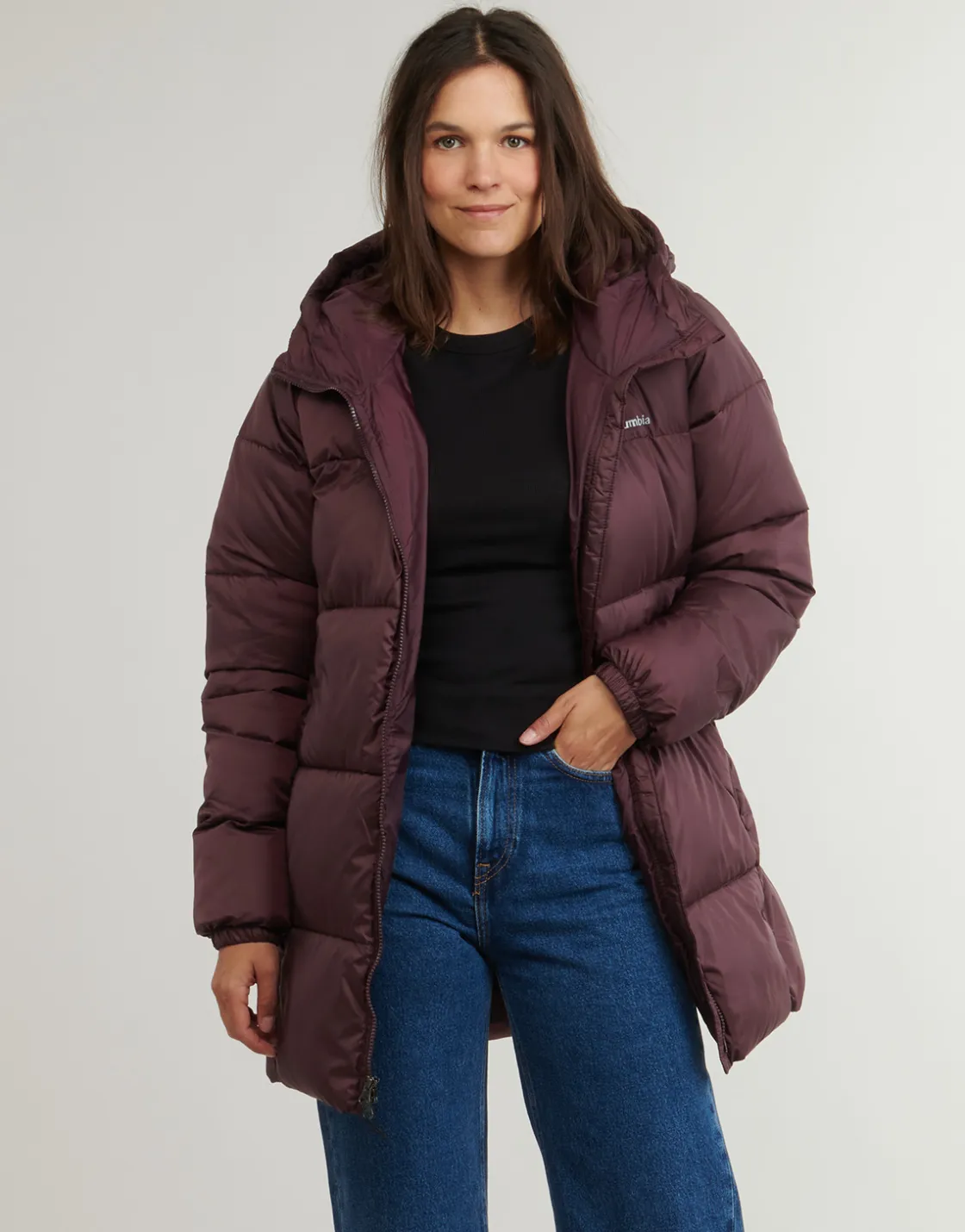 Columbia - Puffect II Mid Hooded Jacket< Manteaux