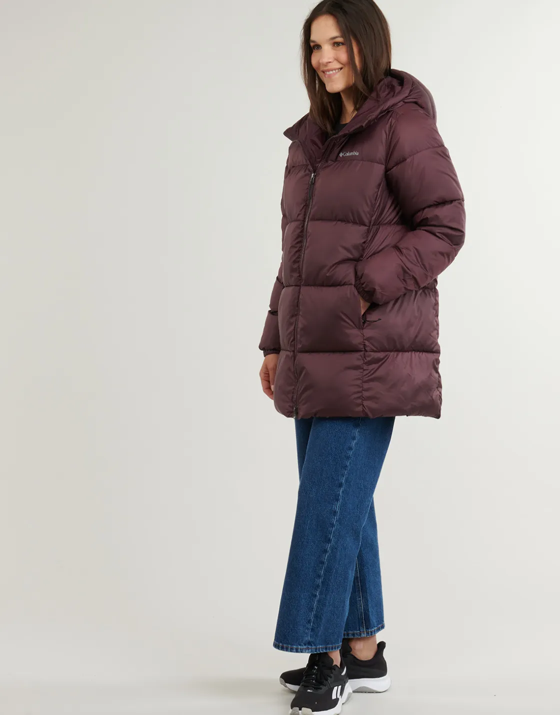 Columbia - Puffect II Mid Hooded Jacket< Manteaux
