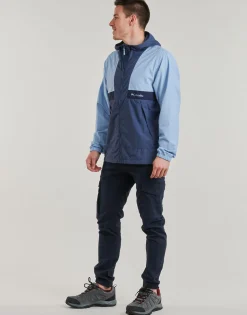 Columbia - SPIRE VALLEY HOODED WINDBREAKER Bleu