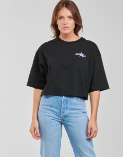 Converse - CHUCK INSPIRED HYBRID FLOWER OVERSIZED CROPPED TEE< T-shirts & Polos