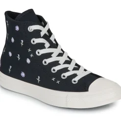 Converse - CHUCK TAYLOR ALL STAR EMBROIDERED FLOWERS Noir Discount