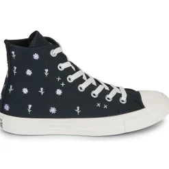 Converse - CHUCK TAYLOR ALL STAR EMBROIDERED FLOWERS Noir Discount