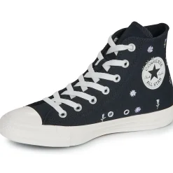 Converse - CHUCK TAYLOR ALL STAR EMBROIDERED FLOWERS Noir Discount