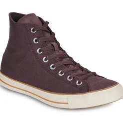 Converse - CHUCK TAYLOR ALL STAR CANVAS & LEATHER Marron
