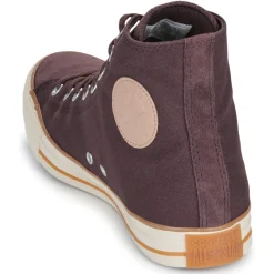 Converse - CHUCK TAYLOR ALL STAR CANVAS & LEATHER Marron