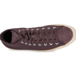 Converse - CHUCK TAYLOR ALL STAR CANVAS & LEATHER Marron