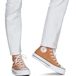 Converse - CHUCK TAYLOR ALL STAR LIFT PLATFORM Marron Discount
