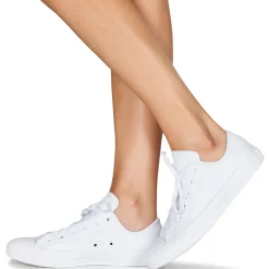 Converse - CHUCK TAYLOR ALL STAR LEATHER OX Blanc Outlet