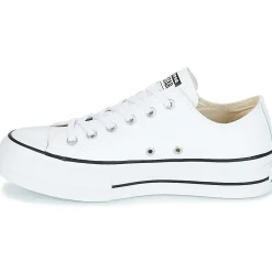 Converse - CHUCK TAYLOR ALL STAR LIFT CLEAN LEATHER OX< Baskets Mode