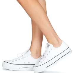 Converse - CHUCK TAYLOR ALL STAR LIFT CLEAN LEATHER OX< Baskets Mode