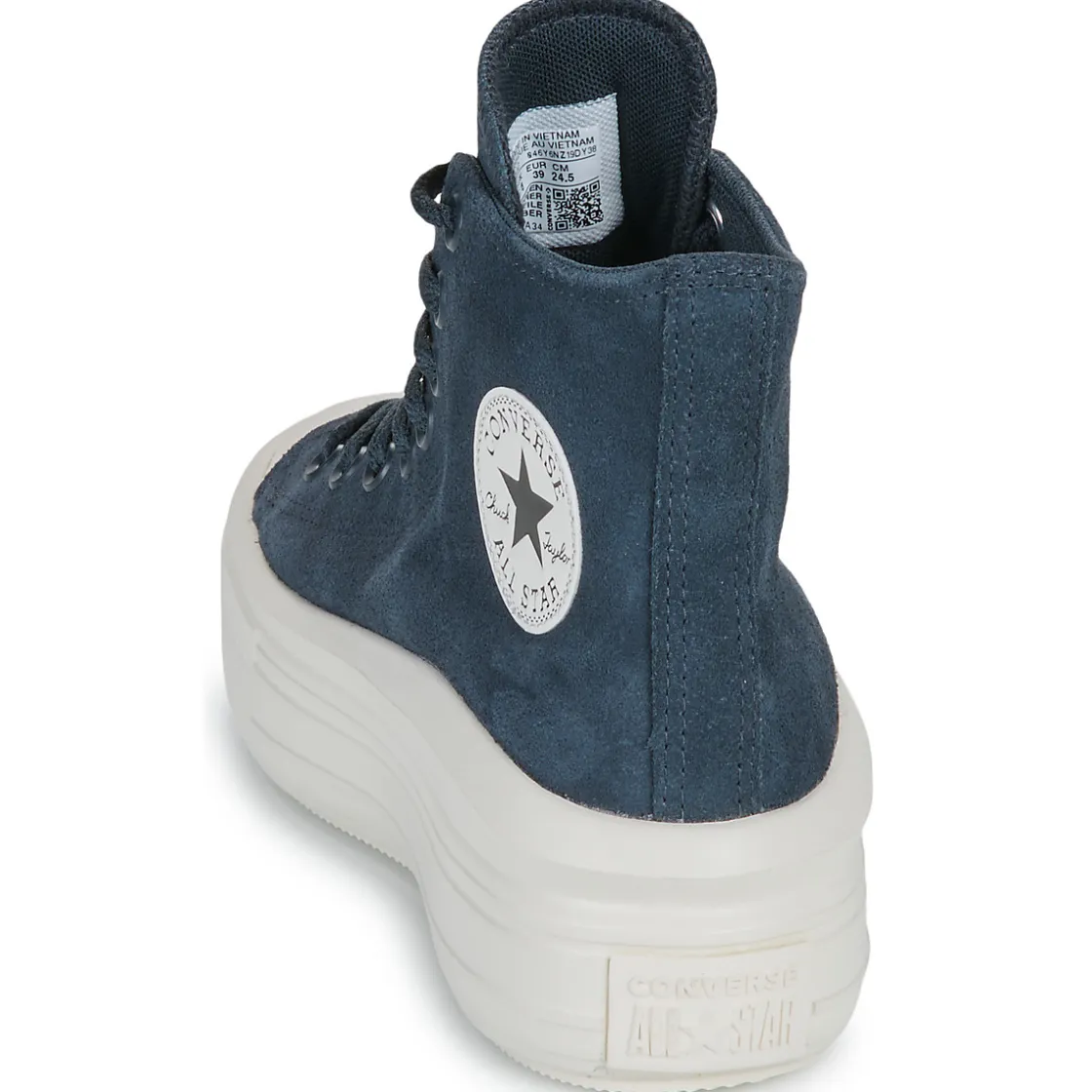 Converse Baskets Mode^- CHUCK TAYLOR ALL STAR MOVE PLATFORM COLORFUL SUEDE