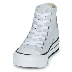 Converse - CHUCK TAYLOR ALL STAR EVA LIFT UNDERSEA GLITTER HI Gris