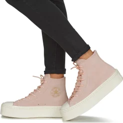Converse - CHUCK TAYLOR ALL STAR MODERN LIFT PLATFORM MONO SUEDE Rose Sale