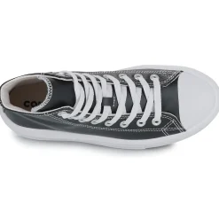 Converse - CHUCK TAYLOR ALL STAR MOVE PLATFORM LEATHER Noir Outlet