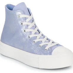 Converse - CHUCK TAYLOR ALL STAR LIFT PLATFORM SUEDE SHIMMER< Baskets Mode