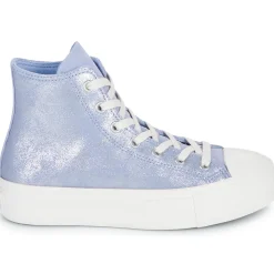 Converse - CHUCK TAYLOR ALL STAR LIFT PLATFORM SUEDE SHIMMER< Baskets Mode