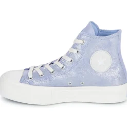 Converse - CHUCK TAYLOR ALL STAR LIFT PLATFORM SUEDE SHIMMER< Baskets Mode