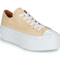 Converse - CHUCK TAYLOR ALL STAR LIFT 2X HYBRID SHINE OX Jaune New