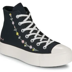 Converse Baskets Mode^- CHUCK TAYLOR ALL STAR LIFT FLORAL EMBROIDERY