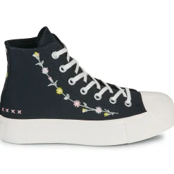 Converse Baskets Mode^- CHUCK TAYLOR ALL STAR LIFT FLORAL EMBROIDERY