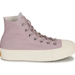 Converse Baskets Mode^- CHUCK TAYLOR ALL STAR LIFT PLATFORM SUMMER UTILITY-LUCID LILAC/V