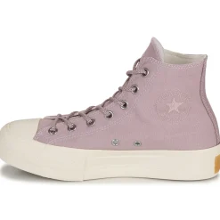 Converse Baskets Mode^- CHUCK TAYLOR ALL STAR LIFT PLATFORM SUMMER UTILITY-LUCID LILAC/V